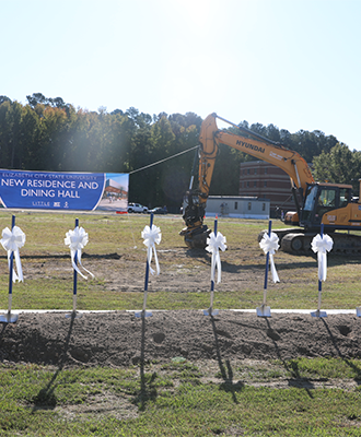 ECSU Breaks Ground on New Dining and Residence Halls