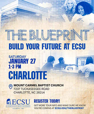 ECSU hosts three recruiting events called “Blueprint For Success.”