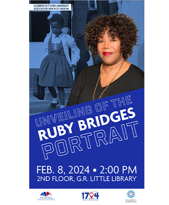 Ruby Bridges Portrait Unveiling at ECSU