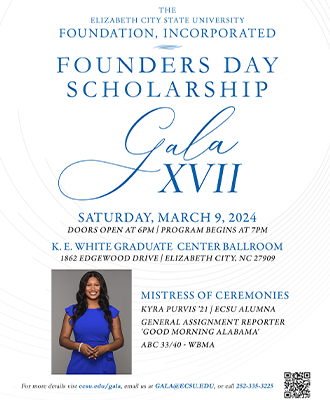 Kyra Purvis '21, Founder’s Day Scholarship Gala mistress of ceremonies