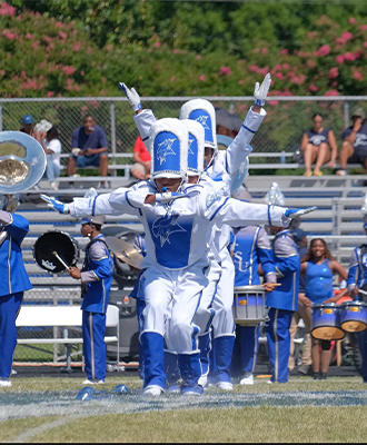 ECSU Marching Band Ranked in Top Five 