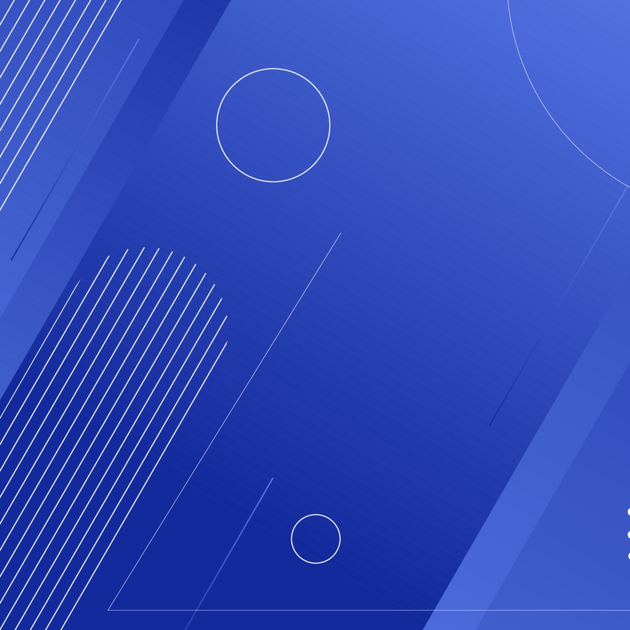 blue geometric background