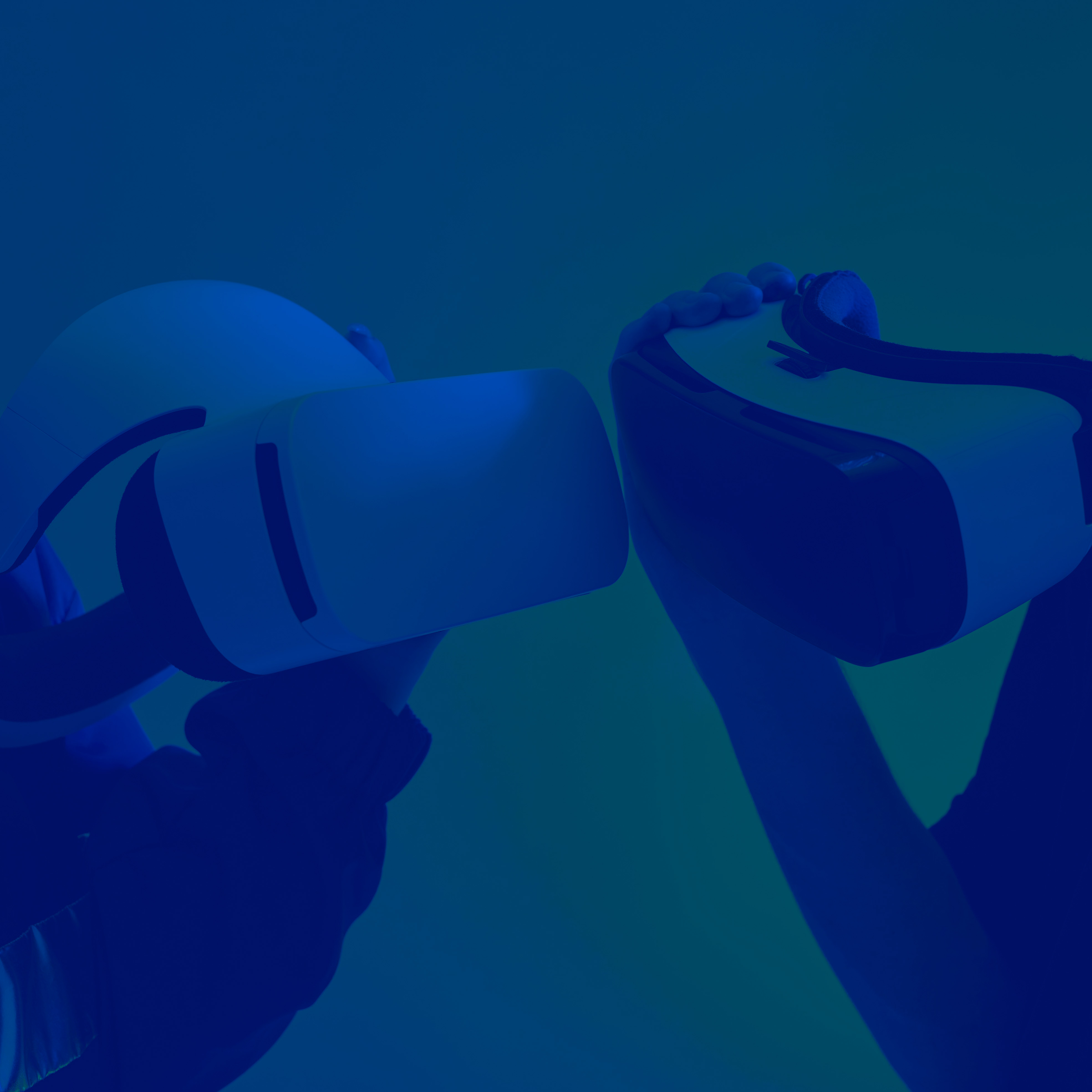 blue overlay card couple-with-vr-headsets-getting-ready-for-playing