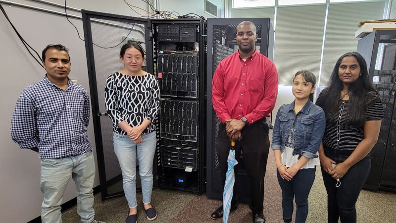 Local Supercomputing infrastructure at SUBR, fully available to Dr. Yang’s group. The computing emphasis of Yang’s group includes atomistic simulation, thermodynamics of alloys to generate phase diagrams, material simulations and machine learning.