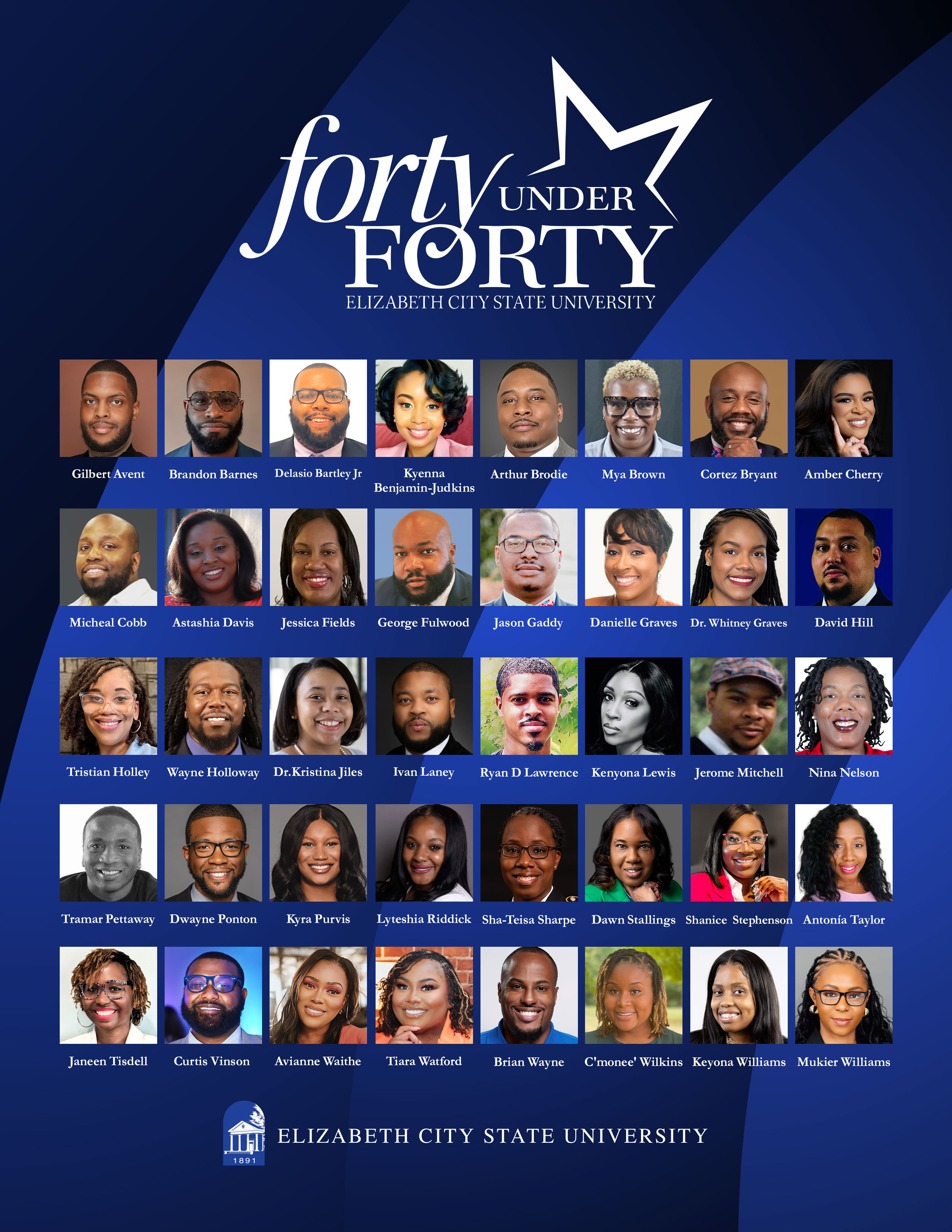 Delta Cohort Forty Under Forty Honorees
